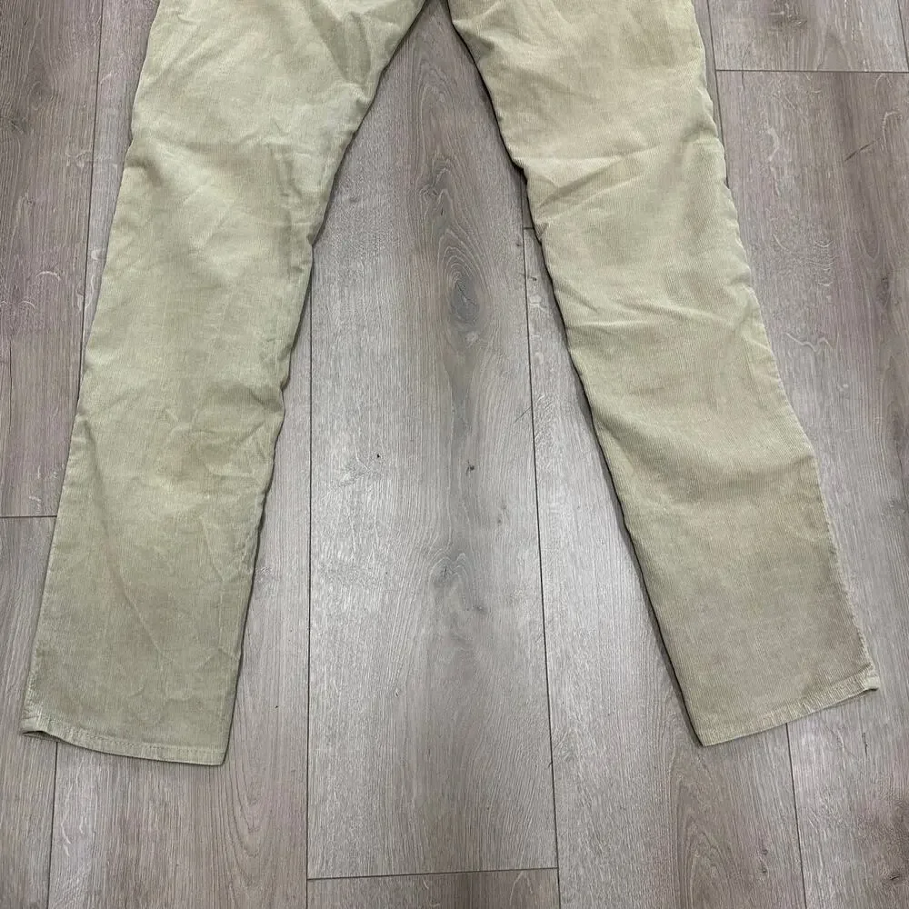 True Religion corduroy Beige pants Skinny size 32 B29